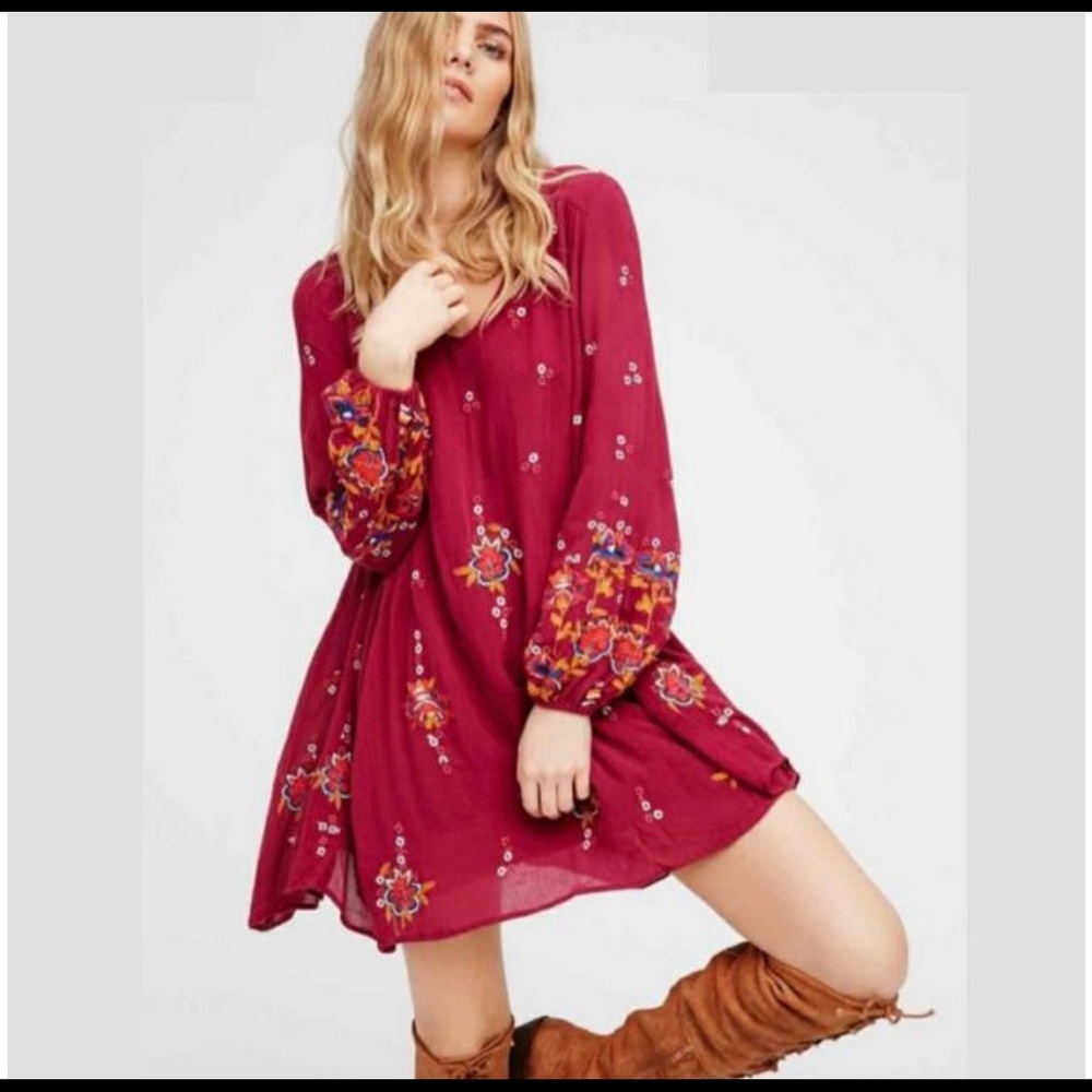 knee length dresses for ladies ASTRID OXFORD MINI DRESS